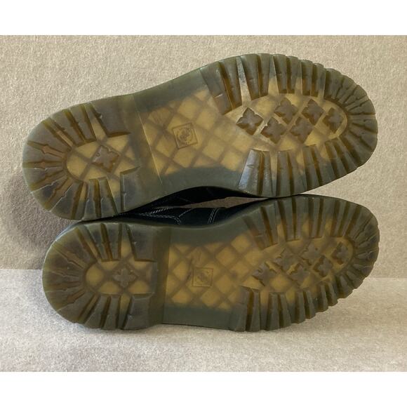 Dr. Doc Martens Boots Mens Sz 11 Black Leather Harrisland Combat Goth Retro 90s - Picture 8 of 9